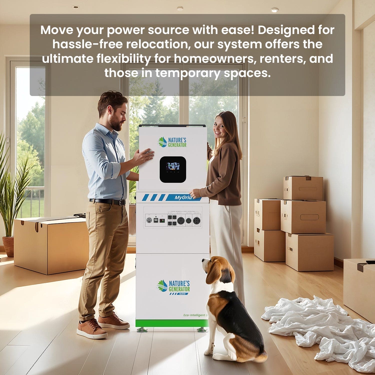 MyGrid 10K Solar Generator for Home
