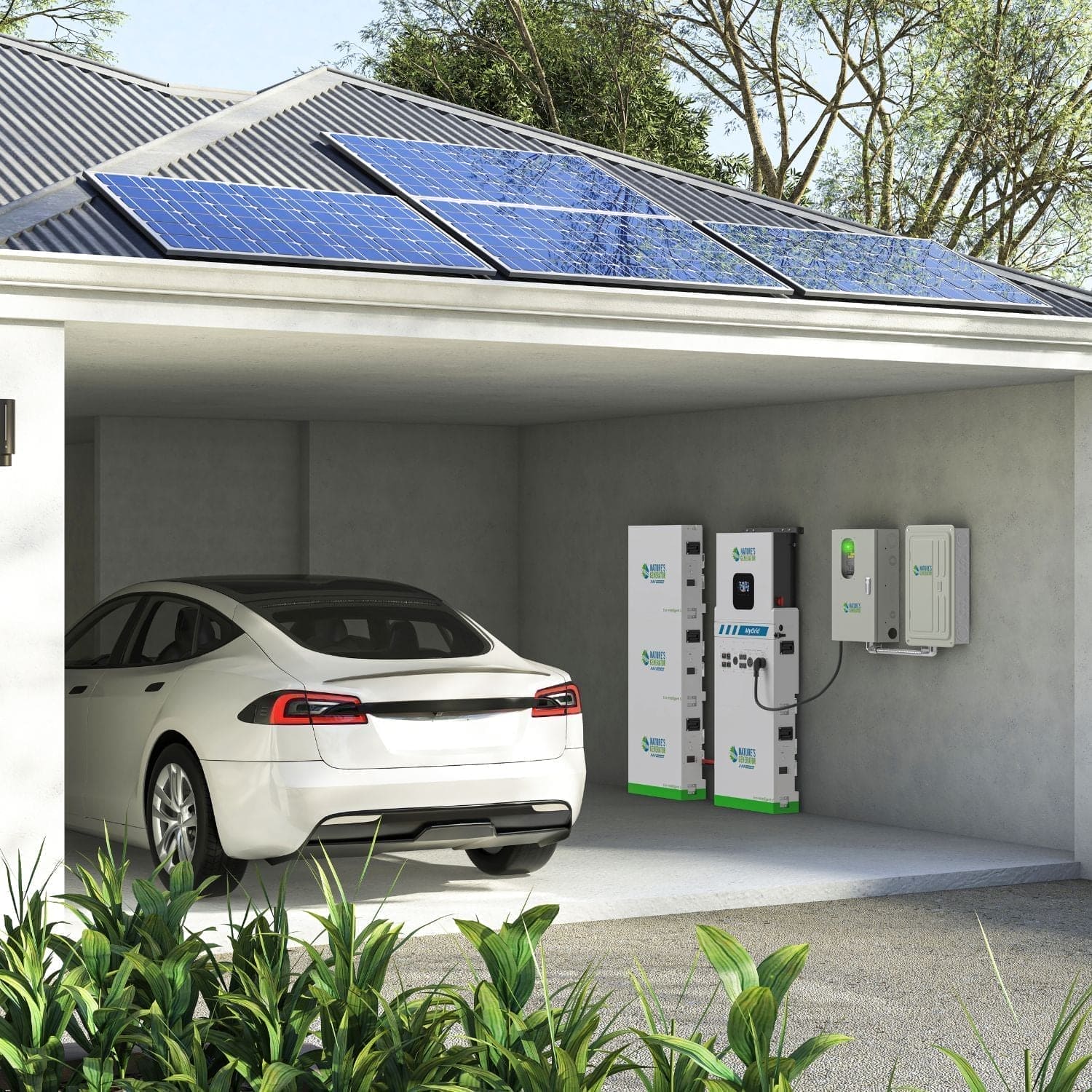 MyGrid 10K Solar Generator for Home