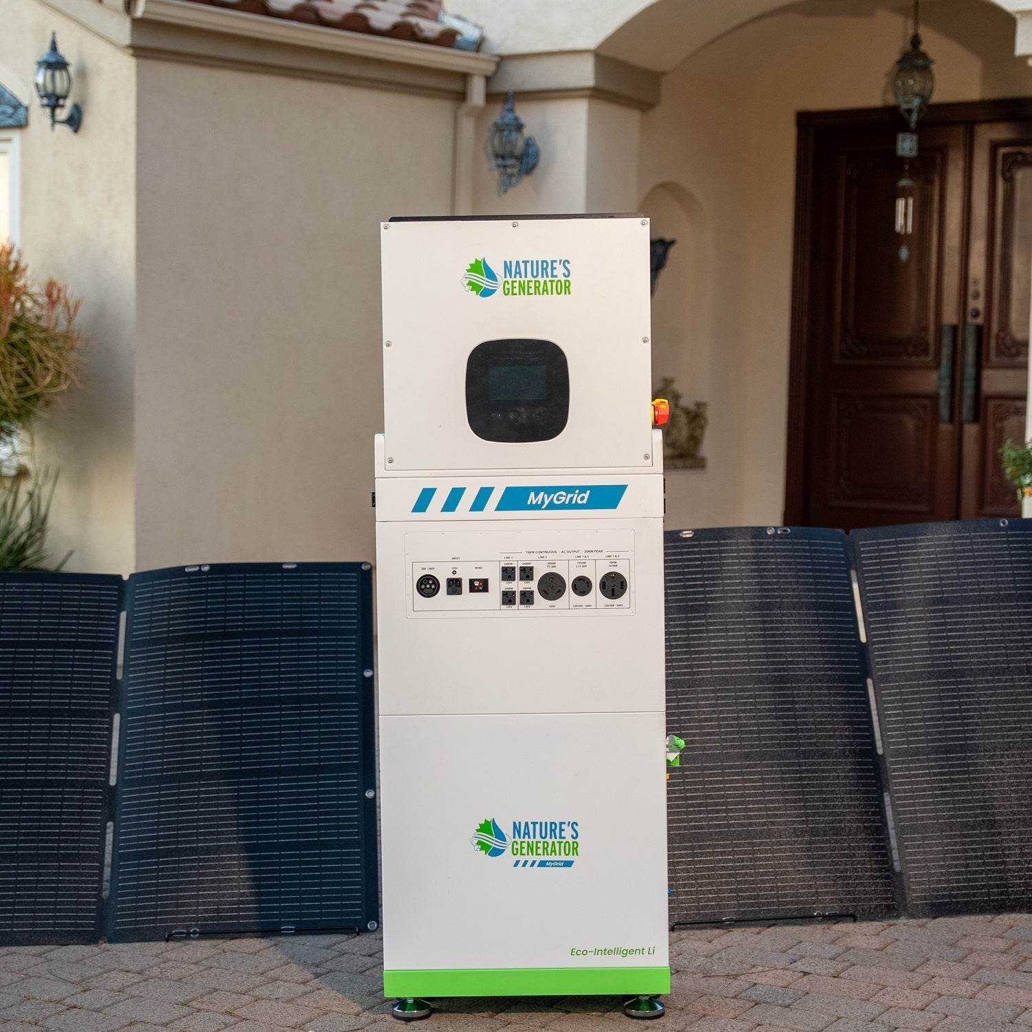 MyGrid 10K Solar and Wind Generator for Home