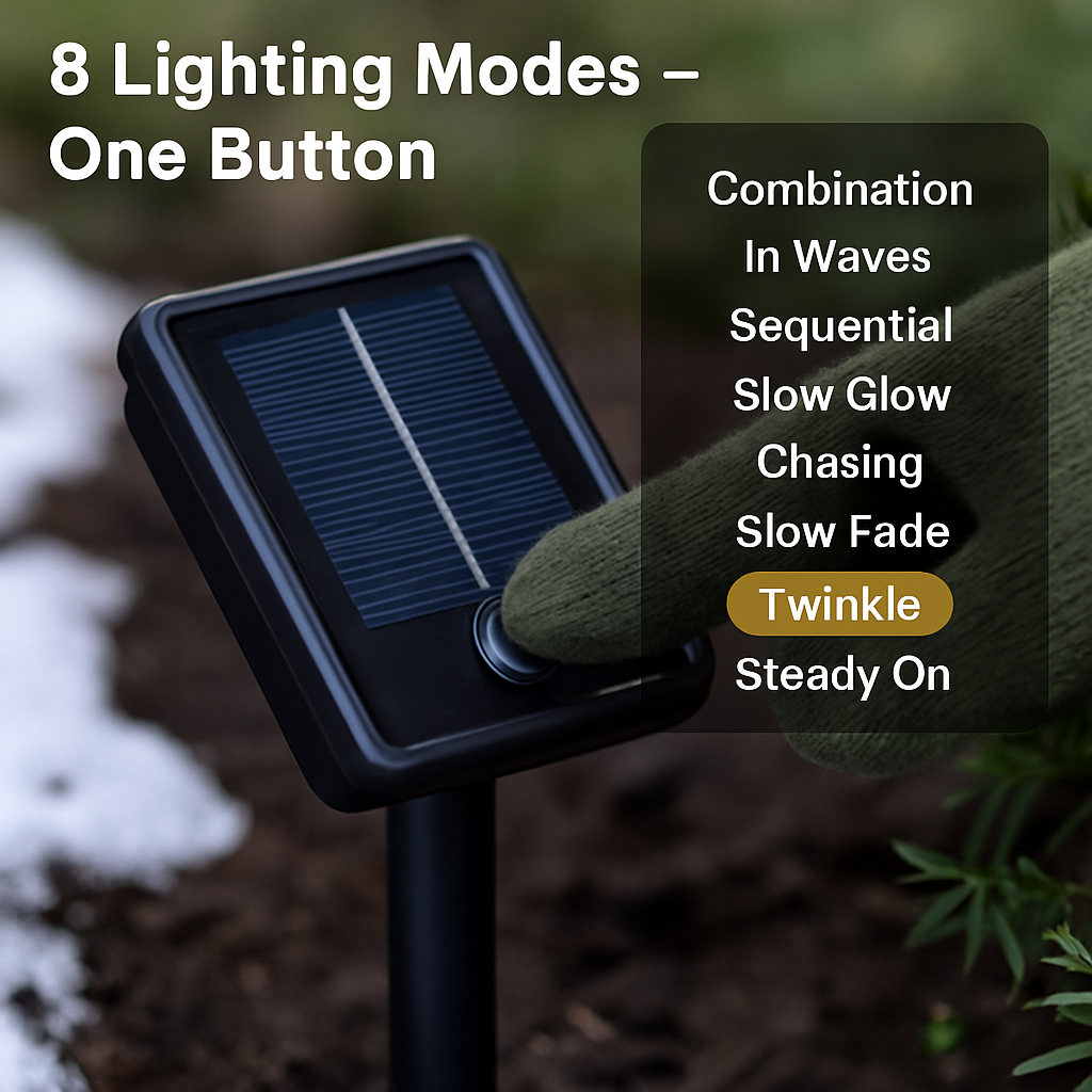 2Pack 37.4in Height Solar Christmas Tree With 100 Colorful LED Beads 8 Lighting Modes For Xmas Decoration IP44 Waterproof Outdoor Pathway Stake Light