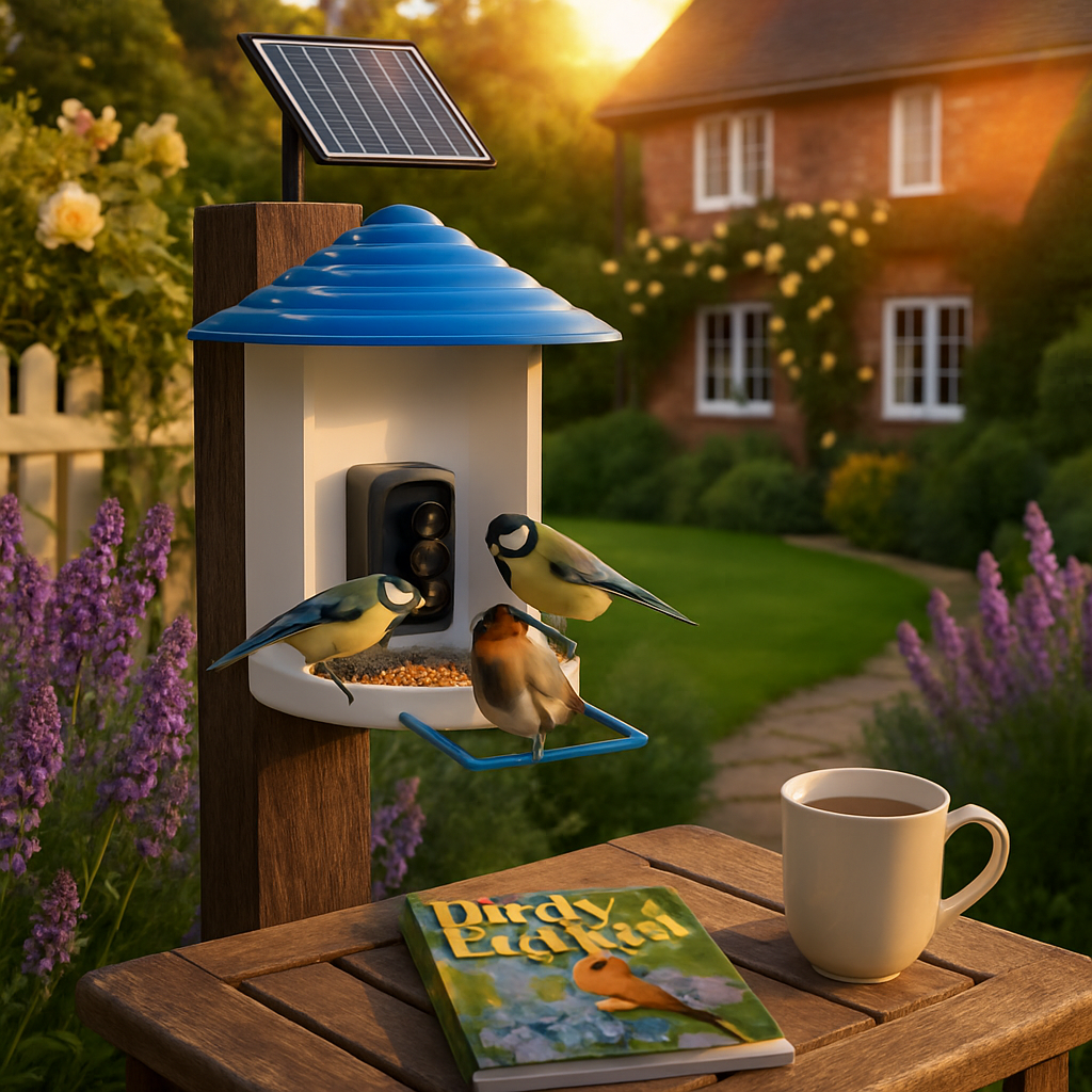 Smart Bird Feeder with Solar Powered Camera